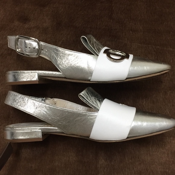 Authentic DIOR Clip Slingback Flats. Size 37.5 - Picture 4 of 8